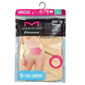 MAIDENFORM cool comfort brief smoothing shapewear panty FP0058 New in package